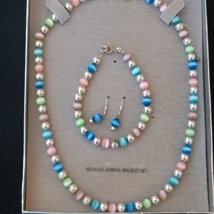 16 Necklace Earring and Bracelet Set